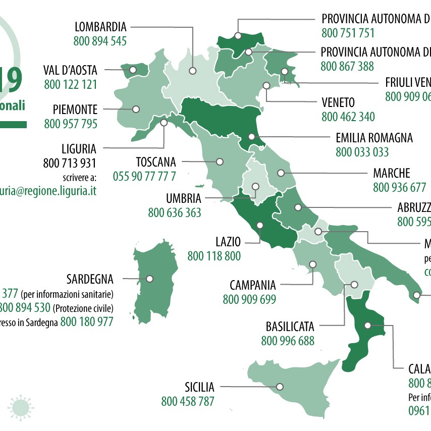Rappresentazione in forma infografica.