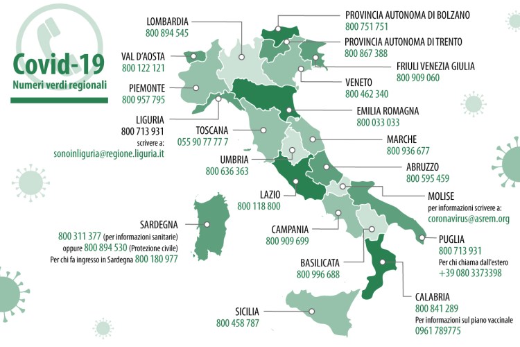Rappresentazione in forma infografica.
