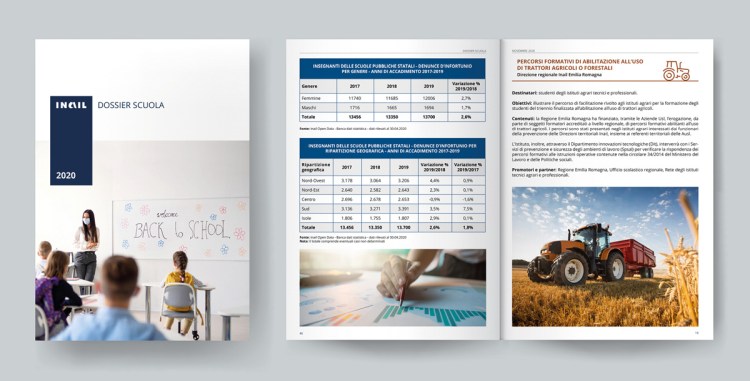 Opuscolo informativo adatto sia alla stampa che al web.