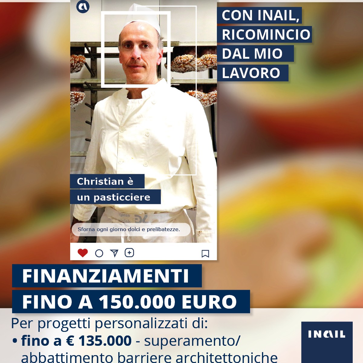 Elaborazione grafica per post social.